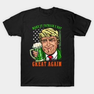 Make St. Patrick's Day Great Again I Ireland Leprechaun product T-Shirt